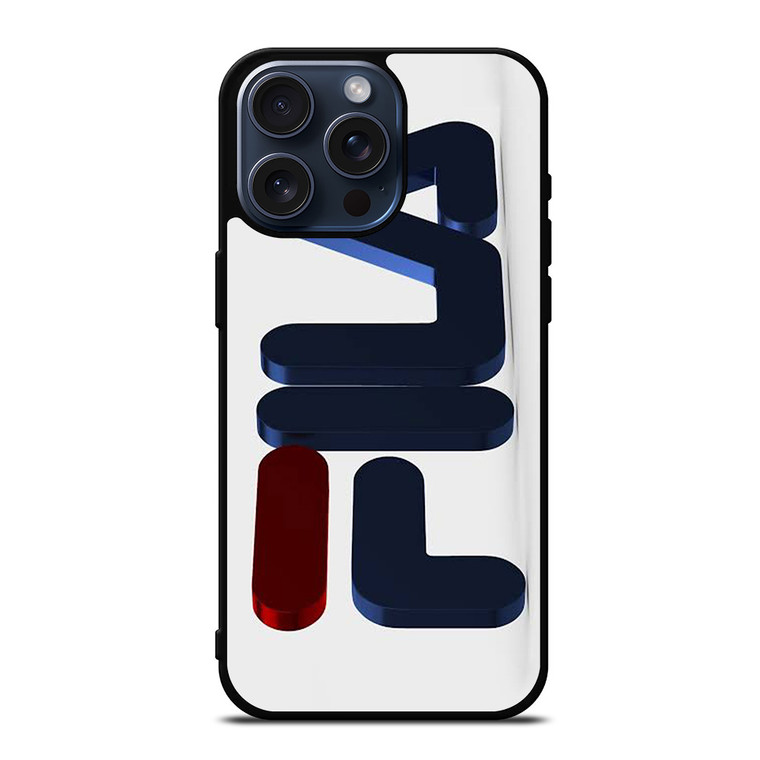 FILA SPORT 3D LOGO iPhone 15 Pro Max Case Cover