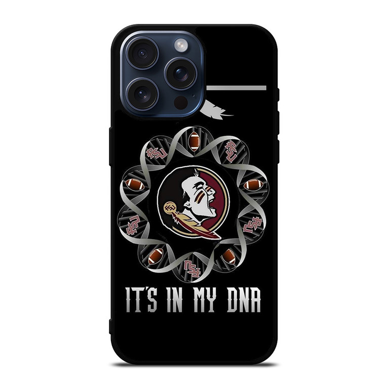FLORIDA STATES FSU DNA iPhone 15 Pro Max Case Cover