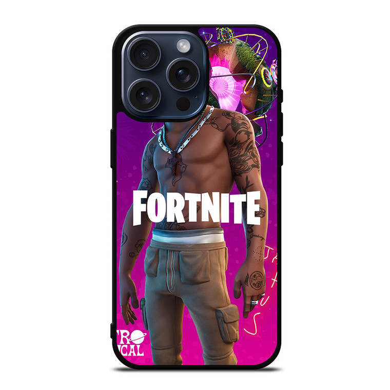 FORTNITE TRAVIS SCOTT GAME 2 iPhone 15 Pro Max Case Cover