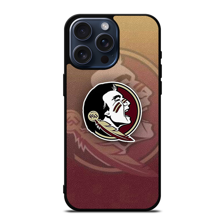 FSU FLORIDA STATES SEMINOLES LOGO iPhone 15 Pro Max Case Cover