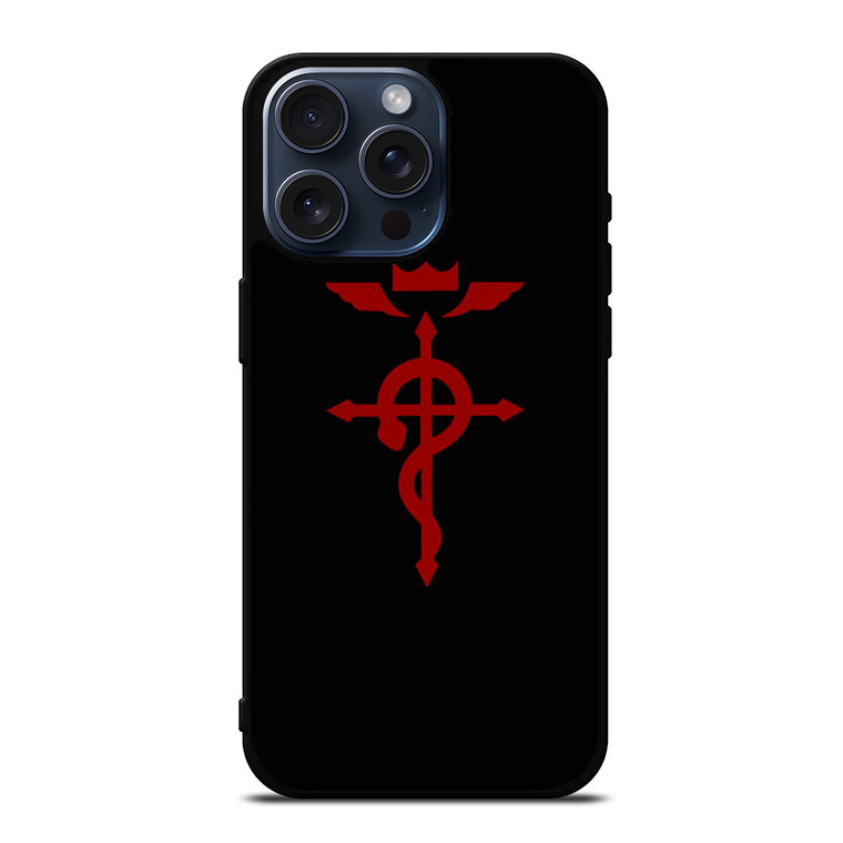 FULLMETAL ALCHEMIST ANIME LOGO iPhone 15 Pro Max Case Cover