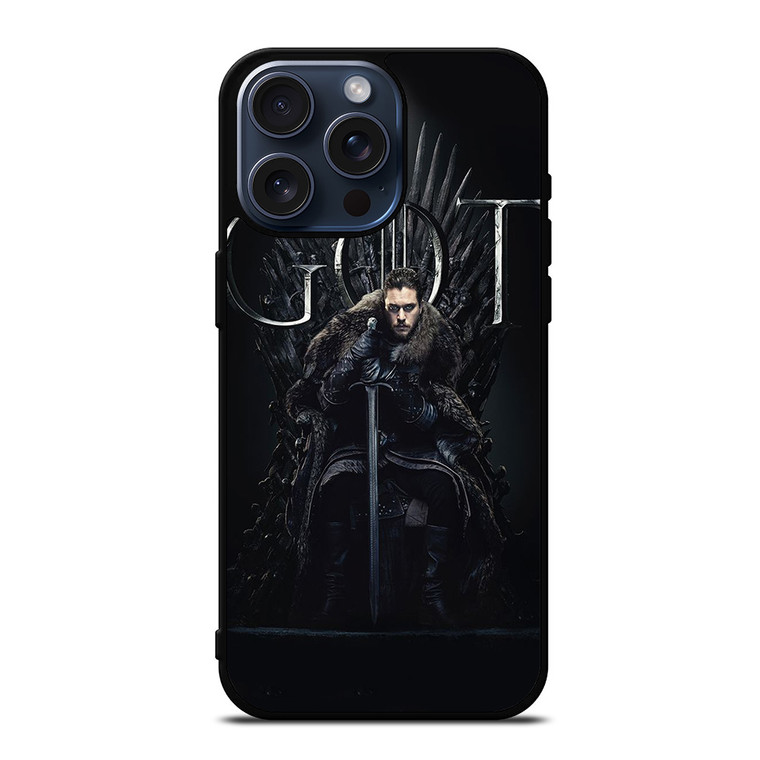 GAME OF THRONES JON SNOW iPhone 15 Pro Max Case Cover