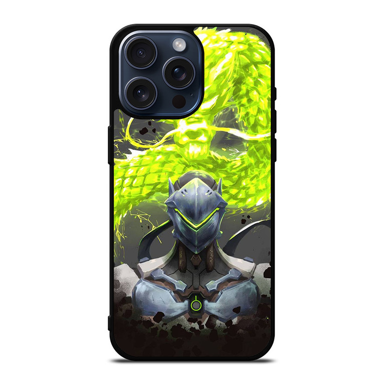 GENJI OVERWATCH DRAGON ART iPhone 15 Pro Max Case Cover