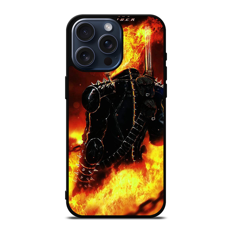 GHOST RIDER MARVEL iPhone 15 Pro Max Case Cover