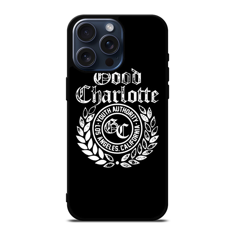 GOOD CHARLOTTE CARDIOLOGY LOGO iPhone 15 Pro Max Case Cover