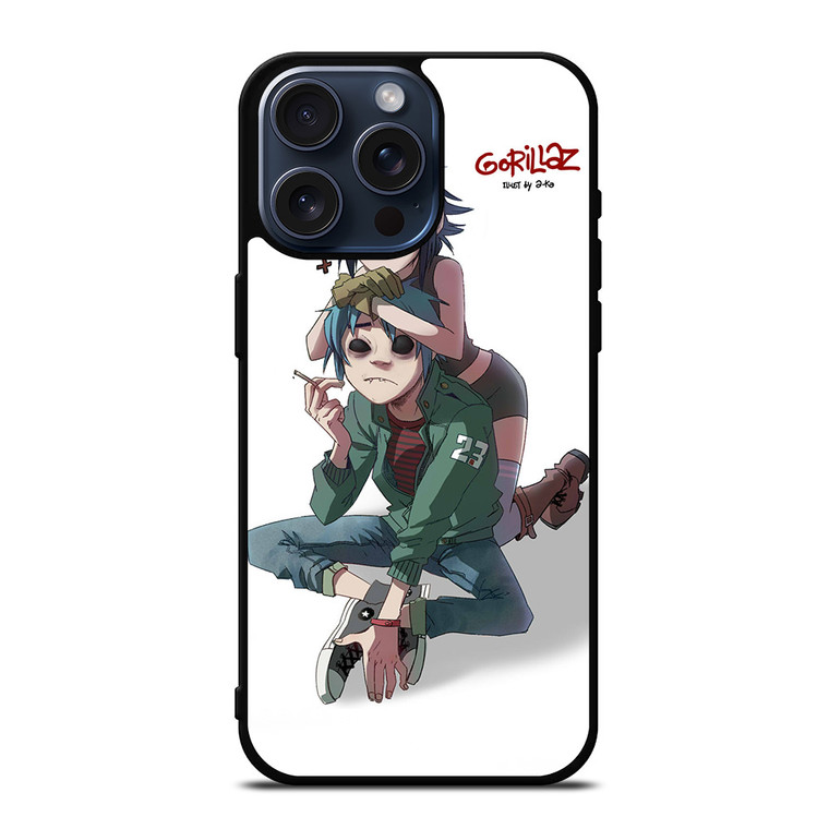 GORILLAZ NOODLES AND 2D iPhone 15 Pro Max Case Cover