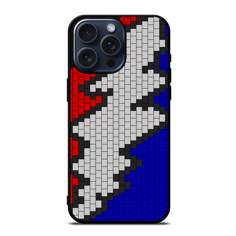 GRATEFUL DEAD LOGO PATTERN iPhone 15 Pro Max Case Cover