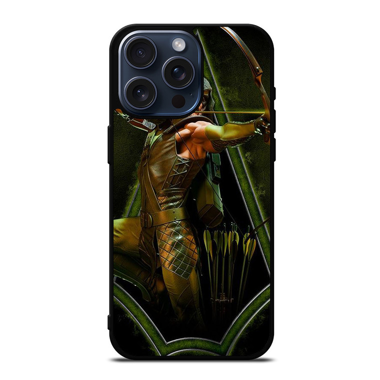 GREEN ARROW DC SUPER HERO iPhone 15 Pro Max Case Cover