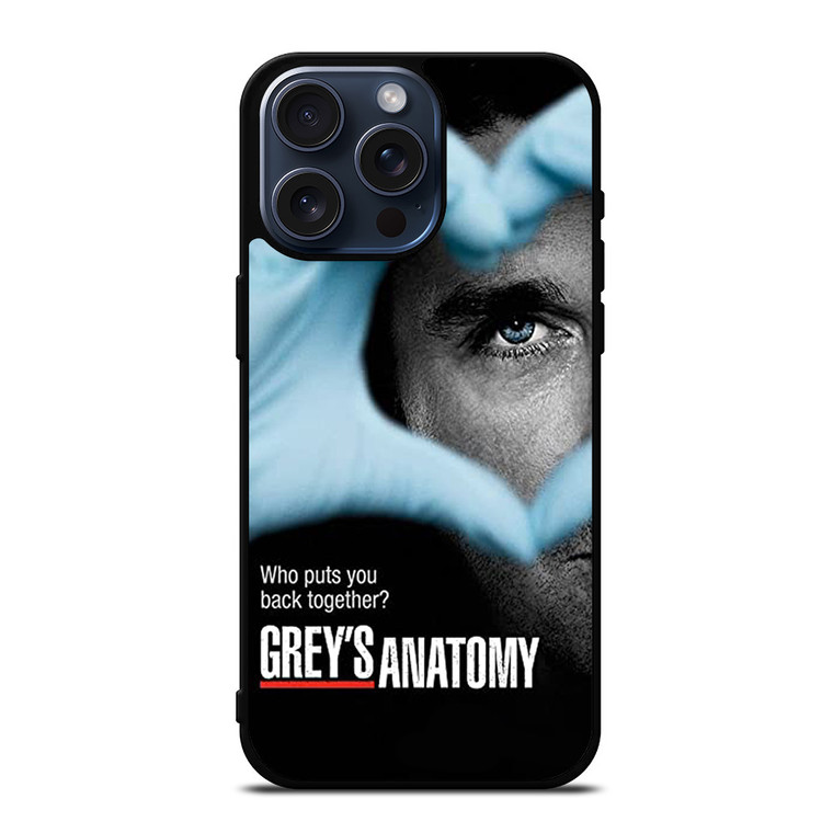 GREY'S ANATOMY POSTER iPhone 15 Pro Max Case Cover GREY'S ANATOMY POSTER iPhone 15 Pro Max Case Cover