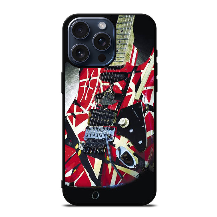 GUITAR EDDIE VAN HALEN GUITAR iPhone 15 Pro Max Case Cover