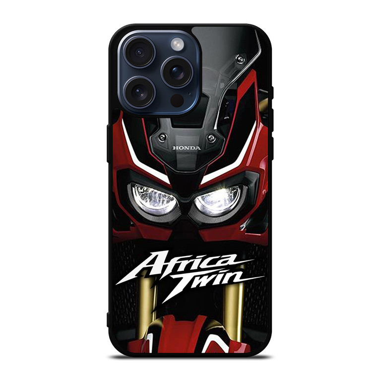 HONDA AFRICA TWIN FRONT VIEW iPhone 15 Pro Max Case Cover