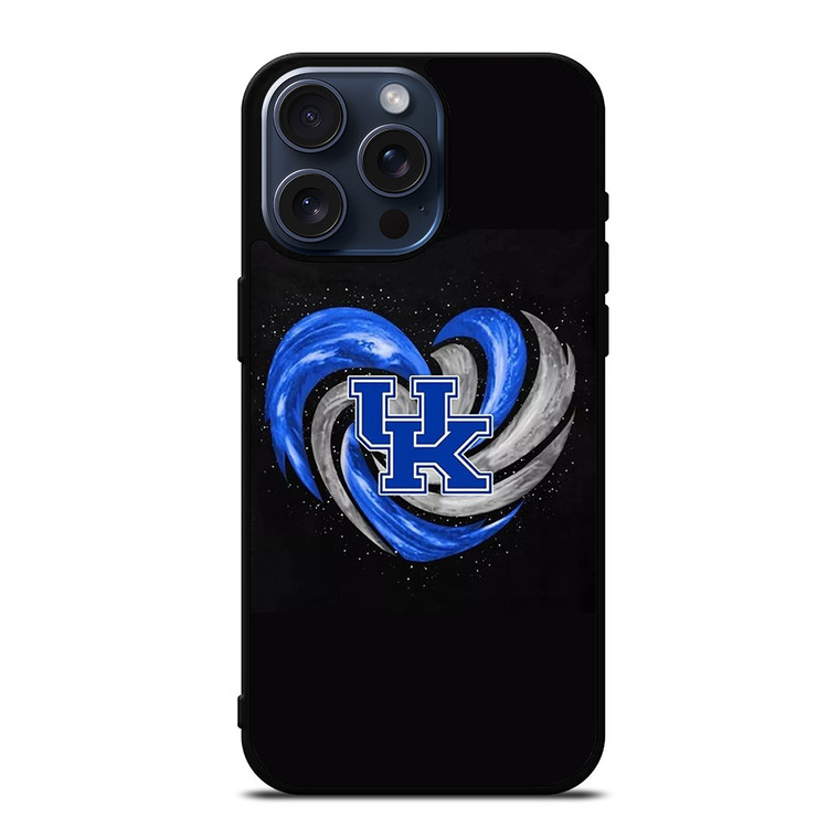 I LOVE KENTUCKY WILDCATS iPhone 15 Pro Max Case Cover