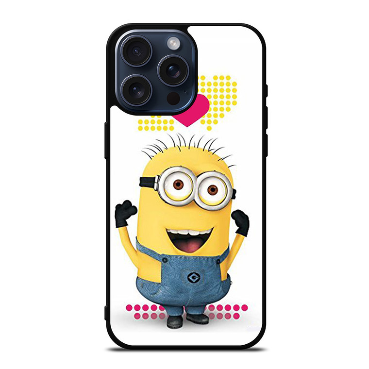 I LOVE MINION iPhone 15 Pro Max Case Cover