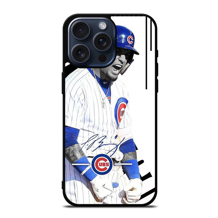 JAVIER BAEZ CHICAGO CUBS iPhone 15 Pro Max Case Cover