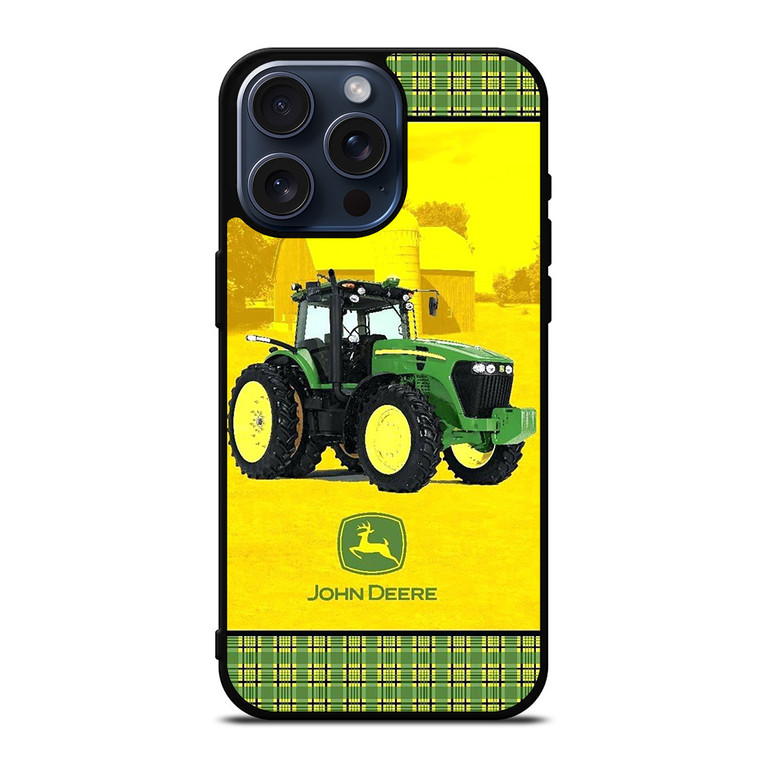 JOHN DEERE TRACTOR LOGO iPhone 15 Pro Max Case Cover