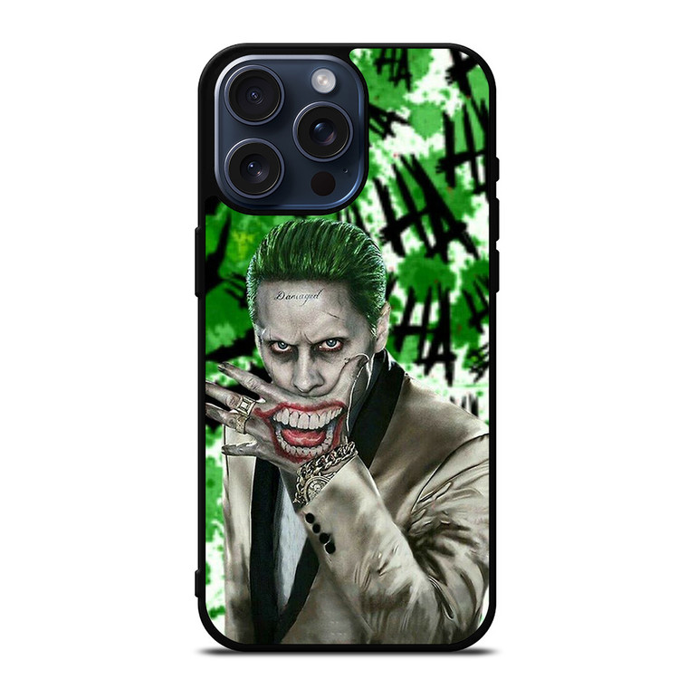 JOKER JARED LETO DC iPhone 15 Pro Max Case Cover