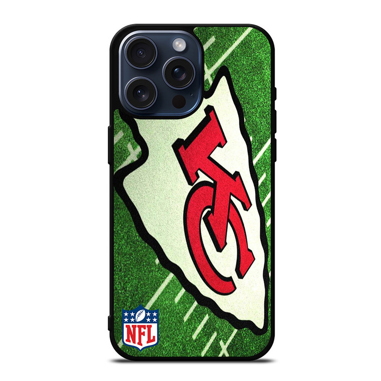 KANSAS CITY CHIEFS NFL FIELD iPhone 15 Pro Max Case Cover