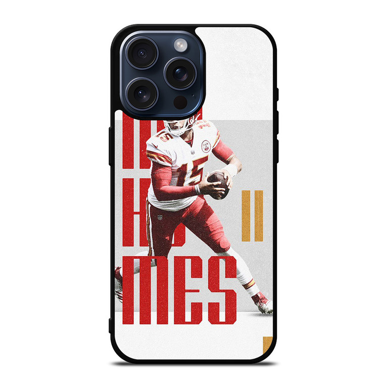 KANSAS CITY PATRICK MAHOMES NFL iPhone 15 Pro Max Case Cover