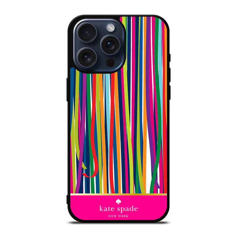KATE SPADE ABSTRACT STRIPE iPhone 15 Pro Max Case Cover
