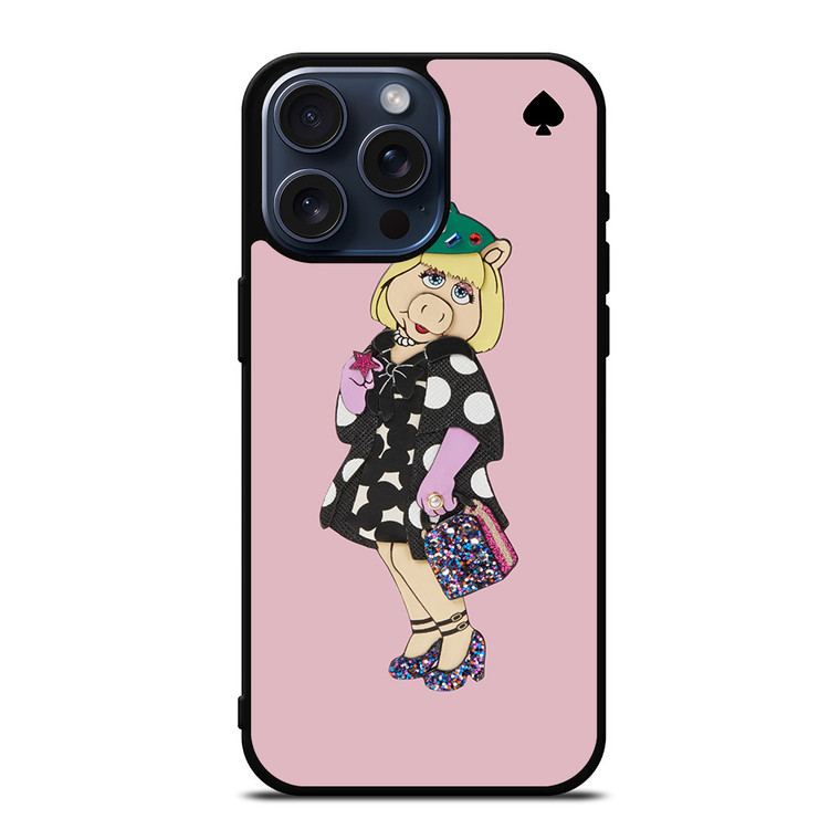 KATE SPADE MISS PIGGY iPhone 15 Pro Max Case Cover