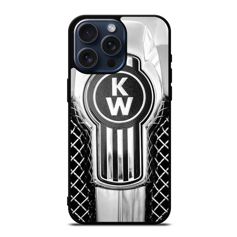 KENWORTH TRUCK SILVER LOGO iPhone 15 Pro Max Case Cover
