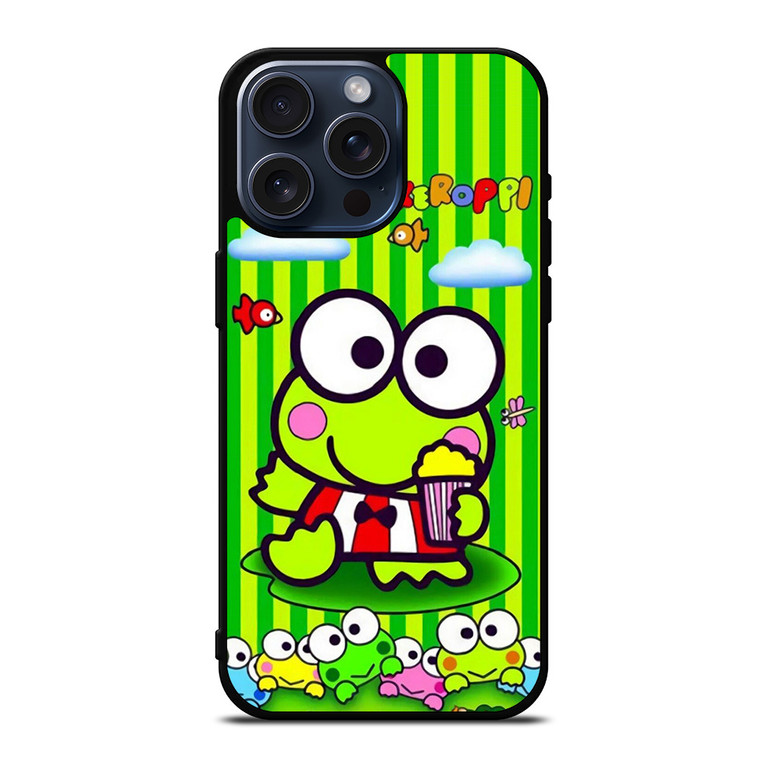 KEROPPI CUTE CARTOON iPhone 15 Pro Max Case Cover