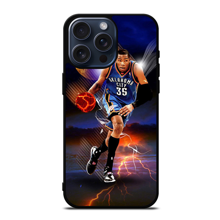 KEVIN DURANT OKLAHOMA CITY NBA iPhone 15 Pro Max Case Cover