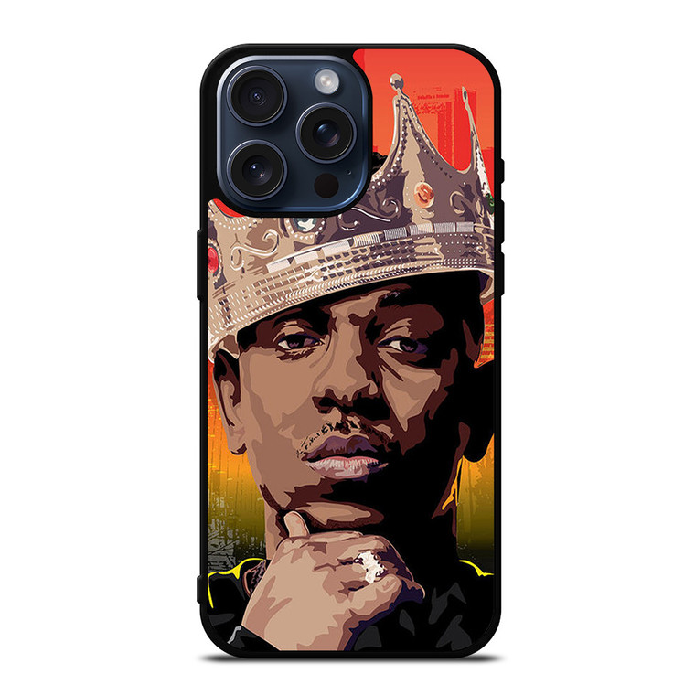 KING KENDRICK LAMAR iPhone 15 Pro Max Case Cover
