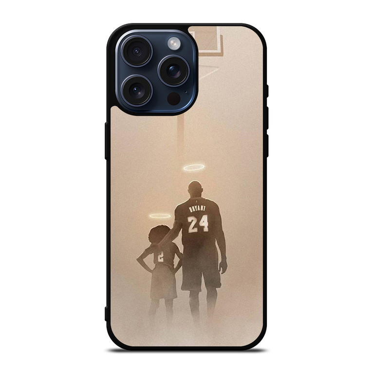 KOBE BRYANT AND GIGI HEAVEN iPhone 15 Pro Max Case Cover