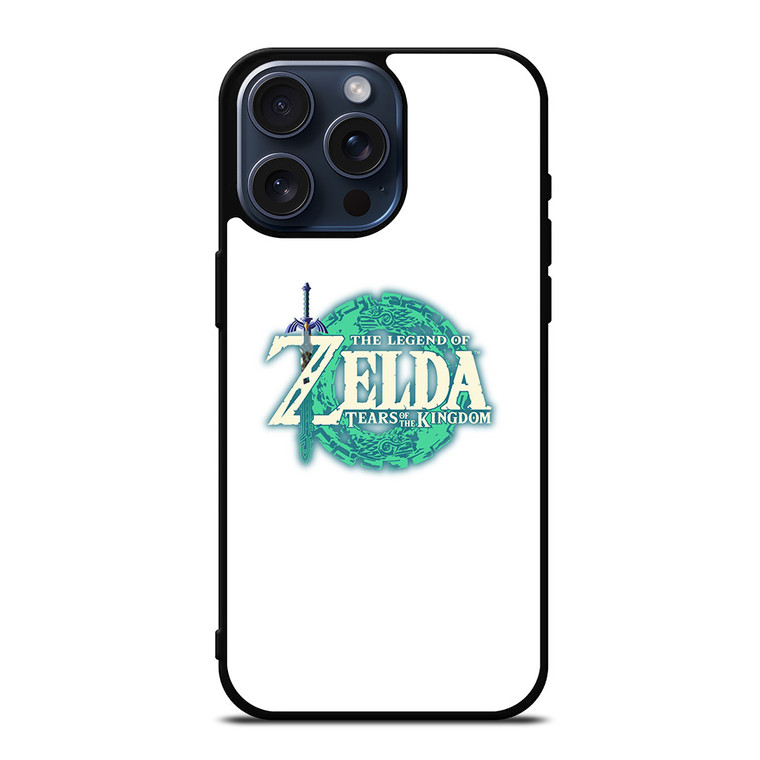 LEGEND OF ZELDA TEARS OF THE KINGDOM LOGO iPhone 15 Pro Max Case Cover