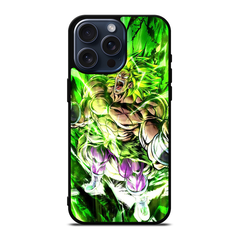 LEGENDARY SAIYAN BROLY DRAGON BALL iPhone 15 Pro Max Case Cover