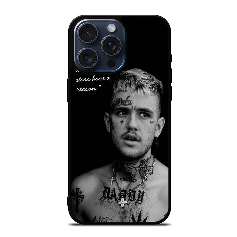 LIL PEEP QUOTE iPhone 15 Pro Max Case Cover