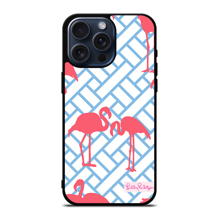 LILLY PULITZER FLAMINGO 2 iPhone 15 Pro Max Case Cover