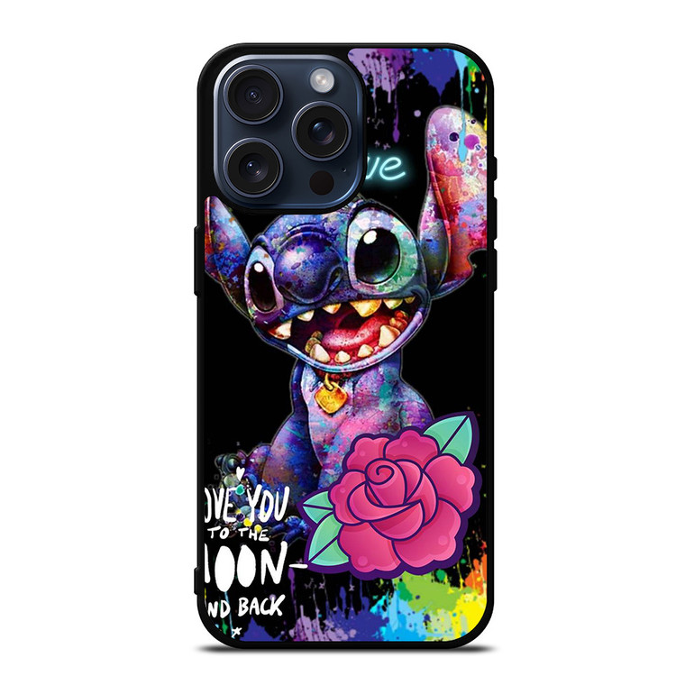 LILO AND STITCH ART iPhone 15 Pro Max Case Cover