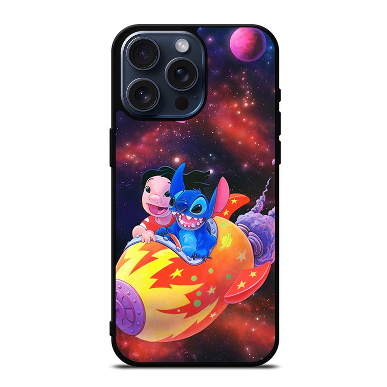 LILO AND STITCH IN ROCKET iPhone 15 Pro Max Case Cover
