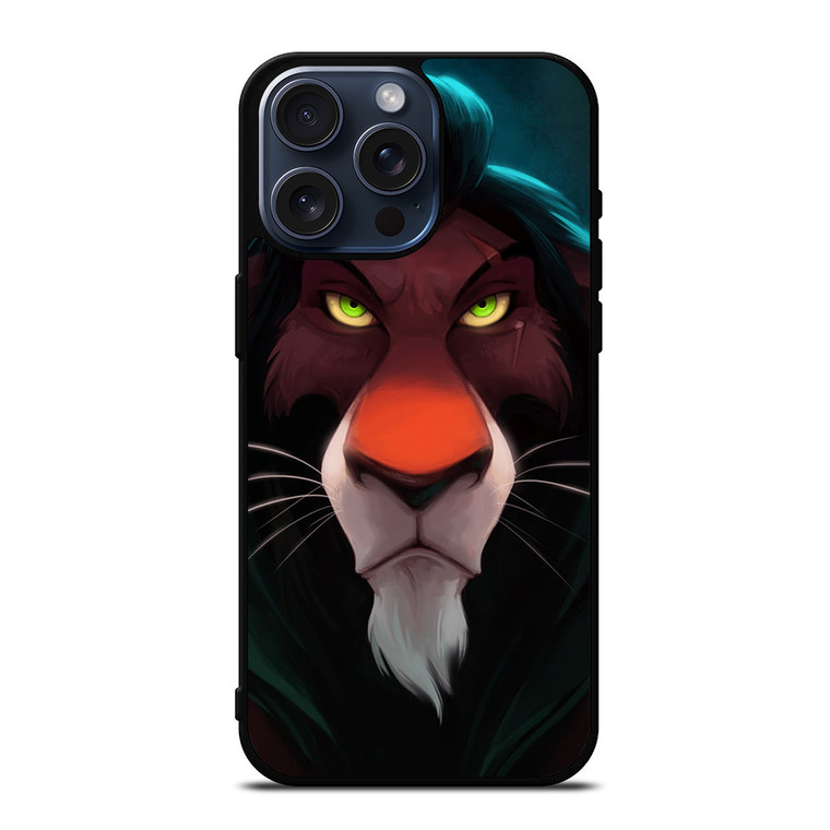 LION KING SCAR MUFASA DISNEY iPhone 15 Pro Max Case Cover