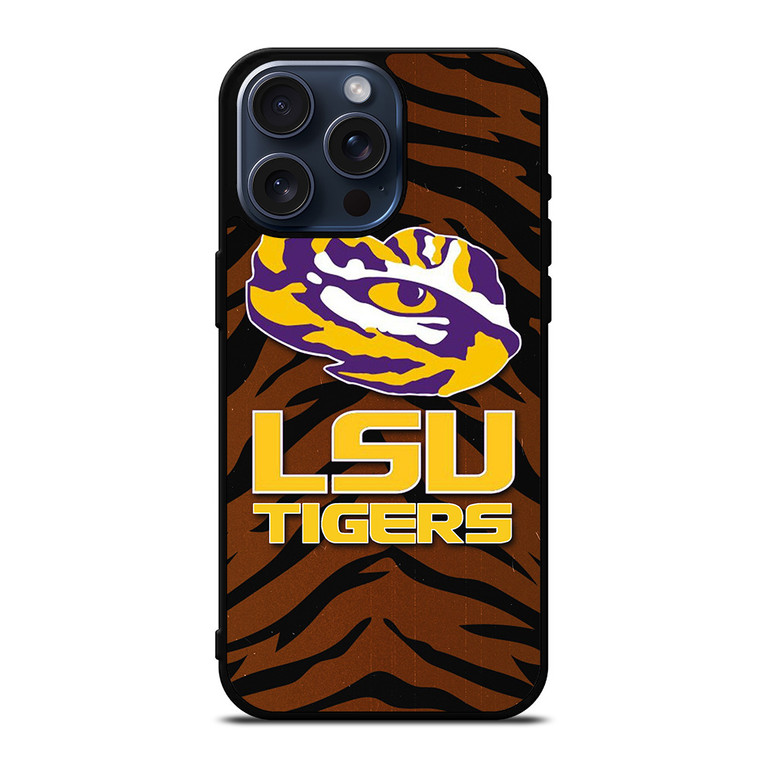 LSU TIGERS FOOTBALL TEAM 2 iPhone 15 Pro Max Case Cover