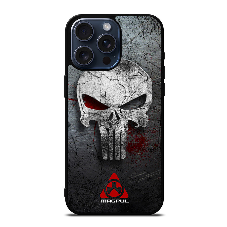 MAGPUL PUNISHER METAL LOGO iPhone 15 Pro Max Case Cover