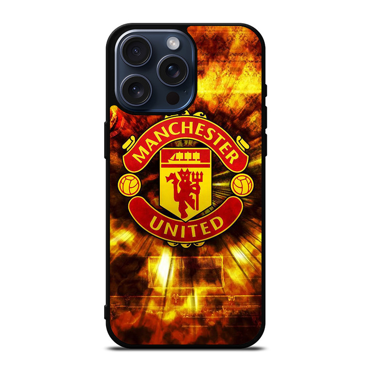 MANCHESTER UNITED FOOTBALL CLUB iPhone 15 Pro Max Case Cover