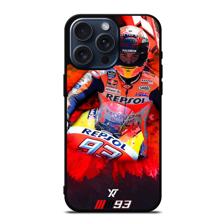 MARC MARQUEZ MOTOR GP iPhone 15 Pro Max Case Cover