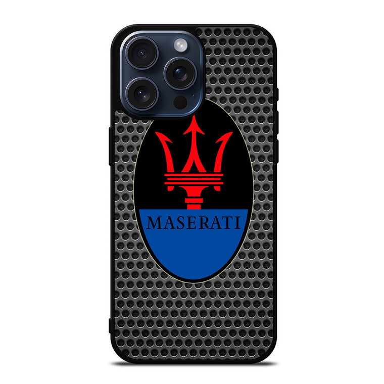 MASERATI LOGO BADGE iPhone 15 Pro Max Case Cover