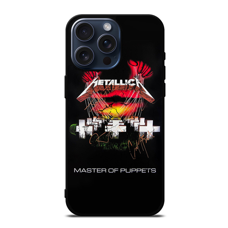 METALLICA MASTER OF PUPPETS COVER iPhone 15 Pro Max Case Cover