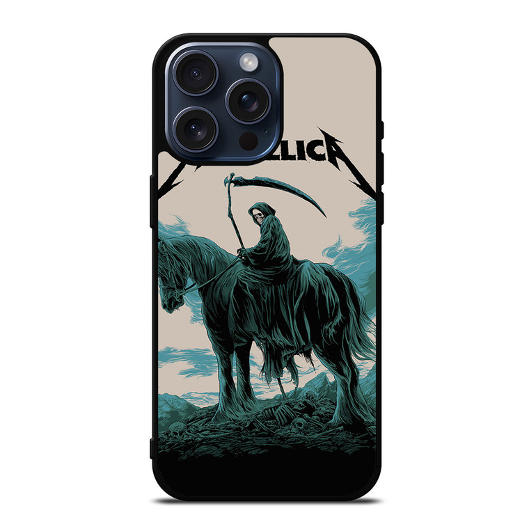 METALLICA METAL BAND iPhone 15 Pro Max Case Cover