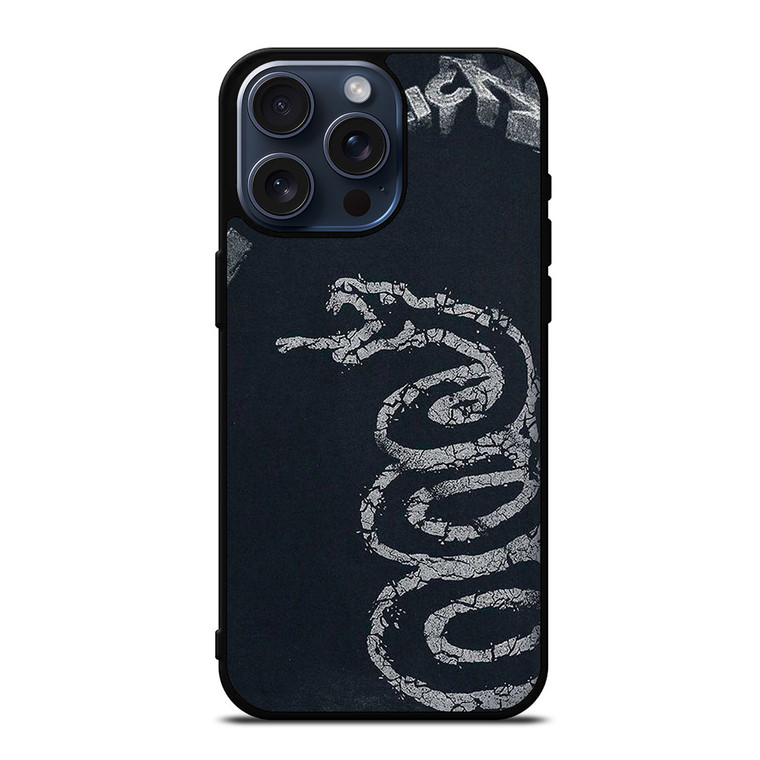 METALLICA ROCK BAND LOGO iPhone 15 Pro Max Case Cover