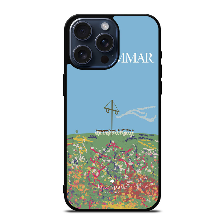 MIDSOMMAR KATE SPADE LOGO iPhone 15 Pro Max Case Cover