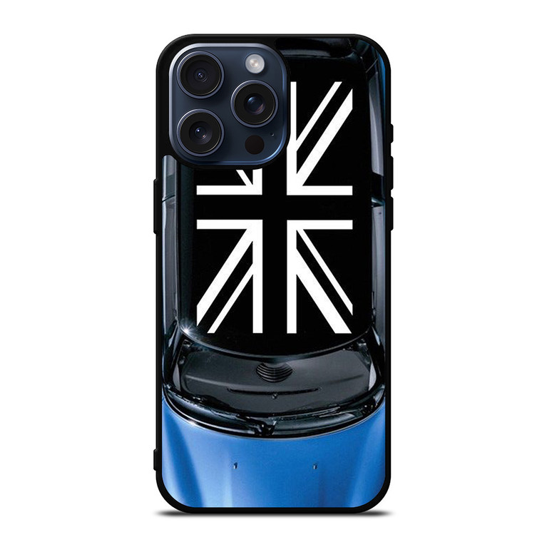 MINI COOPER UNIONS JACK BLUE iPhone 15 Pro Max Case Cover MINI COOPER UNIONS JACK BLUE iPhone 15 Pro Max Case Cover