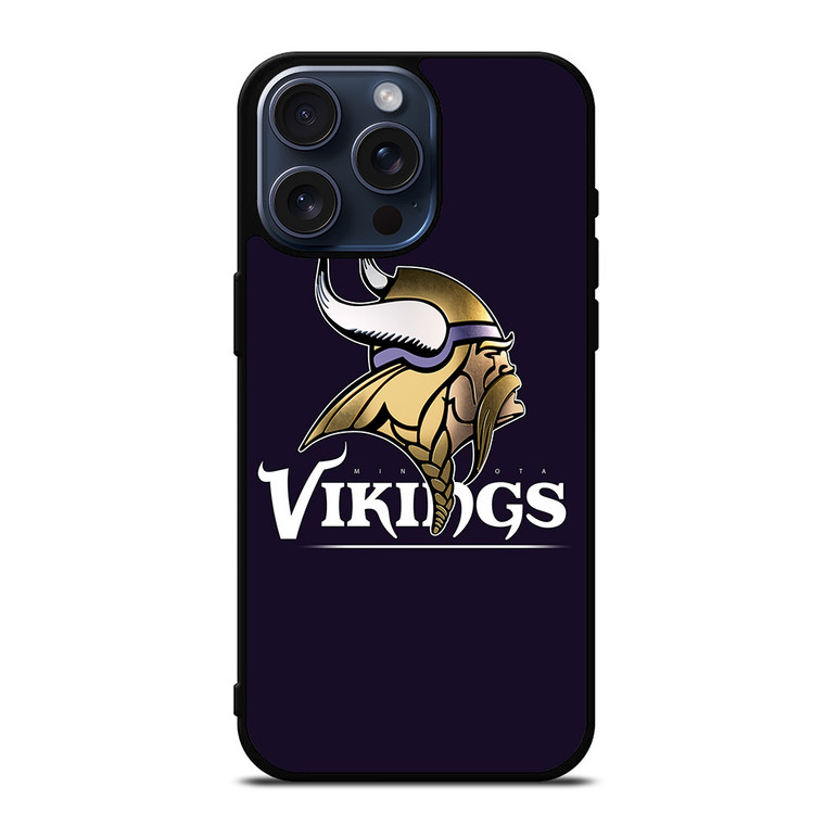 MINNESOTA VIKINGS ICON iPhone 15 Pro Max Case Cover
