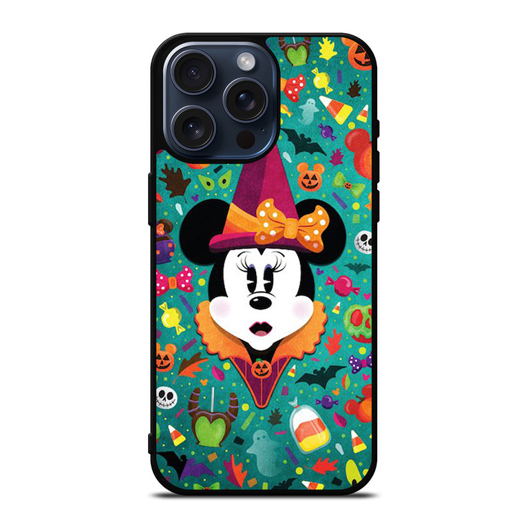MINNIE MOUSE HAPPY HALOWEEN iPhone 15 Pro Max Case Cover
