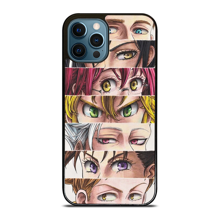 7 SEVEN DEADLY SINS ANIME EYE CHARACTER iPhone 12 Pro Max Case Cover