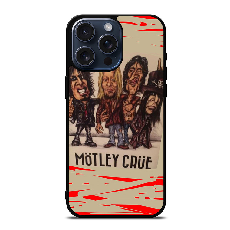 MOTLEY CRUE MEMBER ART iPhone 15 Pro Max Case Cover